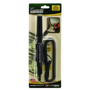 Smart-Money Counterfeit Bill Detector Pen with Coil and Clip, U.S. Currency
