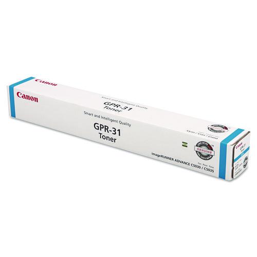 2794B003AA (GPR-31) Toner, 27,000 Page-Yield, Cyan