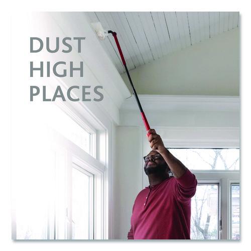 Flex and Catch Duster Heavy-Duty Refills, Polyester, White, 5/Pack, 4 Packs/Carton - Image 6