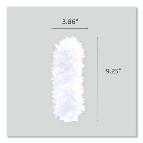 Flex and Catch Duster Heavy-Duty Refills, Polyester, White, 5/Pack, 4 Packs/Carton - Image 8