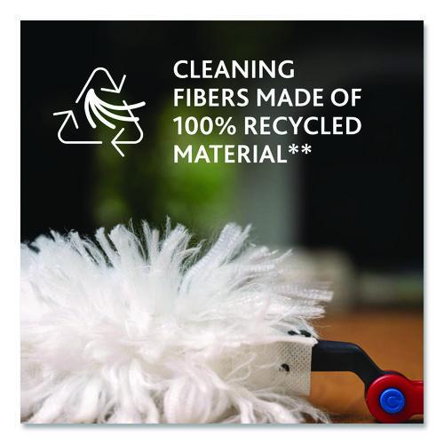 Flex and Catch Duster Heavy-Duty Refills, Polyester, White, 5/Pack, 4 Packs/Carton - Image 9