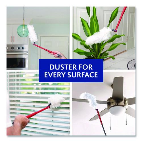 Flex and Catch Duster Heavy-Duty Refills, Polyester, White, 5/Pack, 4 Packs/Carton - Image 10