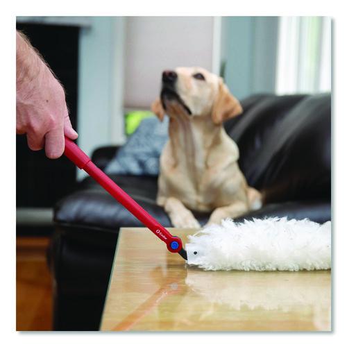 Flex and Catch Duster Heavy-Duty Refills, Polyester, White, 5/Pack, 4 Packs/Carton - Image 3