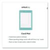 Joy Card Machine Mat, 4.5 x 6.25, Blue - Image 4