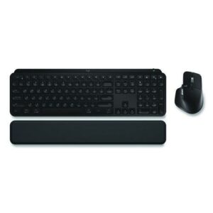 MX Keys S Combo, 33 ft Wireless Range, Black