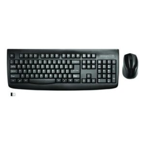 Pro Fit Wireless Desktop Set, 2.4 GHz, 6 ft, Black