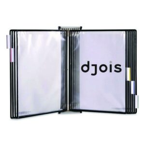 Wall Unit Reference Starter Set, 10 Panels with Black Borders, White Base