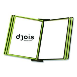 Black Line Wall Reference System, 10 Panels with Black, Green Borders, Black Base