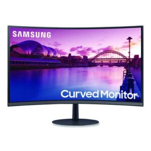 Curved LCD Monitor, 32" Widescreen, VA Panel, 1920 Pixels x 1080 Pixels