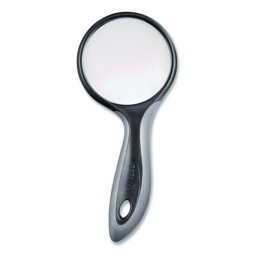2.5X Soft Touch Large Magnifying Glass, Plastic Lens, 3" dia, Randomly Assorted Color - Image 2