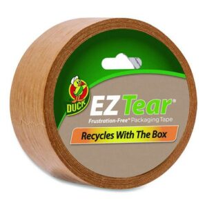 Brand EZ Tear Paper Tape, 1.88" x 25 yd, Brown