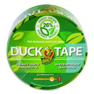 Renewable Material Duck Tape, 1.88" x 20 yd, Silver