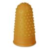 Fingertip Pads, Size 13, Extra Large, Amber, 12/Pack - Image 3
