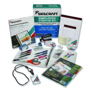 7520014936006, SKILCRAFT Employee Start-up Office Kit, 30 Items