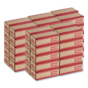 Quarters Coin Box, Cardboard, Kraft/Orange, 50/Pack