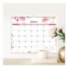 Lindley Monthly Wall Calendar, Floral Artwork, 15 x 12, White/Pink/Red Sheets, 12-Month (Jan to Dec): 2026 - Image 3