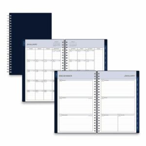 Passages Weekly/Monthly Planner, 8 x 5, Navy Cover, 12-Month (Jan to Dec): 2026