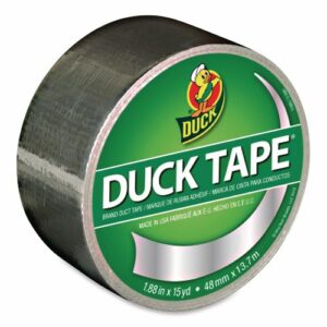 Colored Duct Tape, 3" Core, 1.88" x 10 yds, Chrome