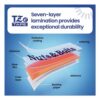 TZe Extra-Strength Adhesive Laminated Labeling Tape, 0.47" x 26.2 ft, Black on White - Image 6