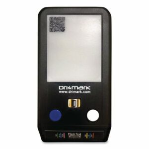 FlashTest Counterfeit Detector, MICR; UV Light; Watermark, U.S. Currency, 2.5 x 4.5 x 0.8, Black