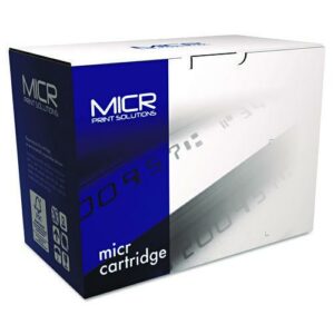 Compatible CE390A(M) (90AM) MICR Toner, 10,000 Page-Yield, Black