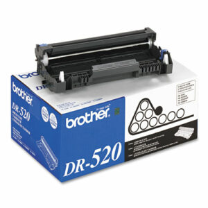 DR520 Drum Unit, 25,000 Page-Yield, Black