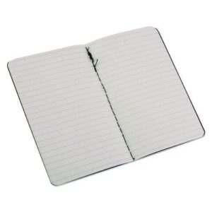 Cahier Journal, 1-Subject, Narrow Rule, Black Cover, (64) 5.5 x 3.5 Sheets, 3/Pack