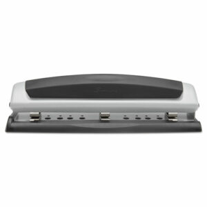 10-Sheet Precision Pro Desktop Two- to Three-Hole Punch, 9/32" Holes