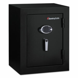 Executive Fire-Safe, 3.4 cu ft, 21.75w x 19d x 27.75h, Black