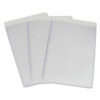 Self-Adhesive Poly Shop Ticket Holders, Super Heavy-Duty, Top Load 5 x 8 Insert, Clear Front, 50/Box - Image 2