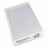 Self-Adhesive Poly Shop Ticket Holders, Super Heavy-Duty, Top Load 5 x 8 Insert, Clear Front, 50/Box - Image 3