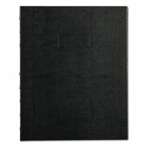 NotePro Notebook, 1-Subject, Narrow Rule, Black Cover, (75) 9.25 x 7.25 Sheets