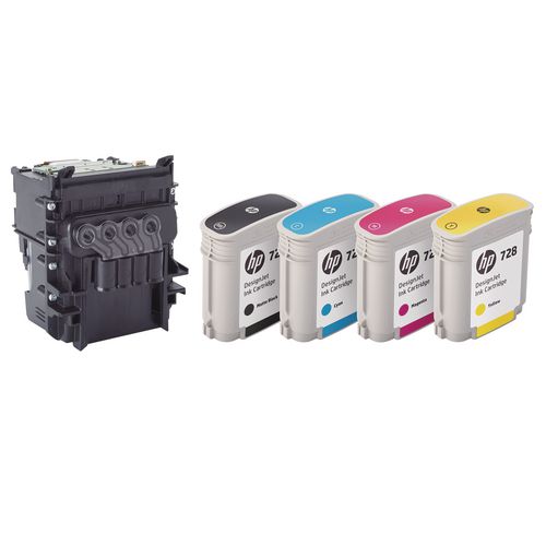 HP 729, (F9J81A) Black/Cyan/Magenta/Yellow Printhead