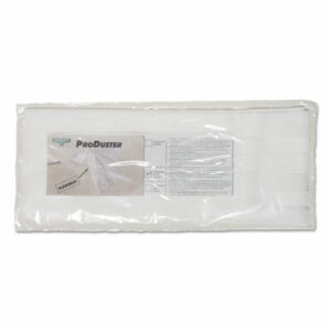 ProDuster Disposable Replacement Sleeves, Polyester, White, 7" x 18", 50/Pack
