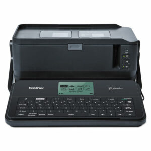 PT-D800W Commercial/Lite Industrial Portable Label Maker, 60 mm/s Print Speed, 12.25 x 7.5 x 6.12