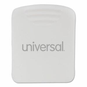 Fabric Panel Wall Clips, 25 Sheet Capacity, White, 20/Pack