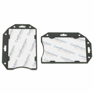 8455016660470, SKILCRAFT Smart Card Holder, Black, 2 1/2" x 3 4/5", 1 Dozen