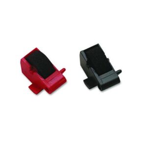 R14772 Compatible Ink Rollers, Black/Red, 2/Pack