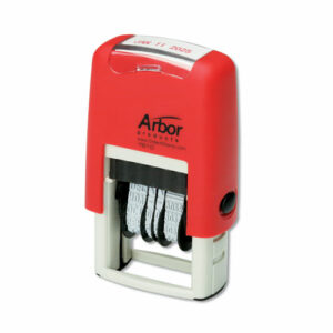 7520013523019, SKILCRAFT Self Inking Line Dater, Black