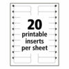 The Mighty Badge Name Badge Holder Kit, Horizontal, 3 x 1, Inkjet, Gold, 10 Holders/ 80 Inserts - Image 5