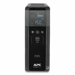 BR1500MS Back-UPS PRO BR Series SineWave Battery Backup System, 10 Outlets, 1,500 VA, 1,080 J