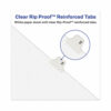 Avery-Style Preprinted Legal Bottom Tab Dividers, 26-Tab, Exhibit V, 11 x 8.5, White, 25/Pack - Image 2