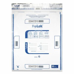 Deposit Bag, Plastic, 19 x 23, Clear, 250/Carton