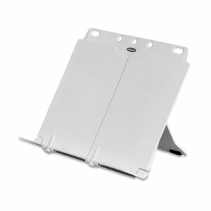 BookLift Copyholder, One Book/Pad Capacity, Plastic, Platinum