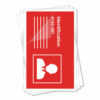 Laminating Pouches, 5 mil, 3.88" x 2.63", Gloss Clear, 100/Pack - Image 2