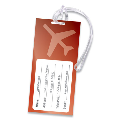 Laminating Pouches, 5 mil, 4.25" x 2.5", Gloss Clear, 50/Pack - Image 4