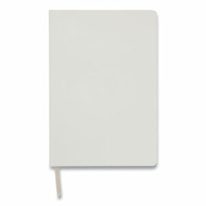 Flexible-Cover Business Journal, 1-Subject, Quadrille Rule, Gray Cover, (96) 8 x 5.5 Sheets