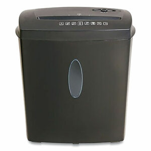 48108 Cross-Cut Shredder, 8 Manual Sheet Capacity