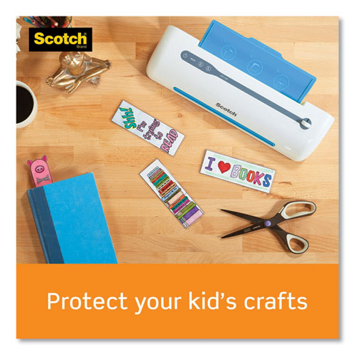 Laminating Pouches, 3 mil, 8.5" x 14", Gloss Clear, 20/Pack - Image 4