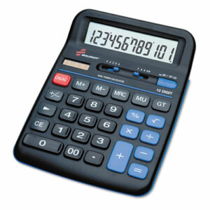 7420014844560, SKILCRAFT Desktop Calculator, 12-Digit Digital